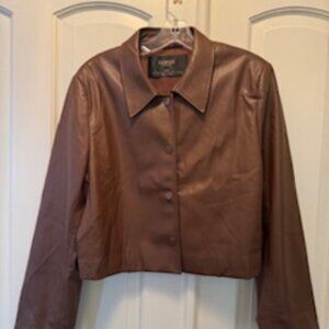 Goelia Imitation Leather Jacket, XXL